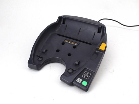 Zebra QLn420 Thermal Printer Ethernet Cradle W Original AC Adapter - No Printer