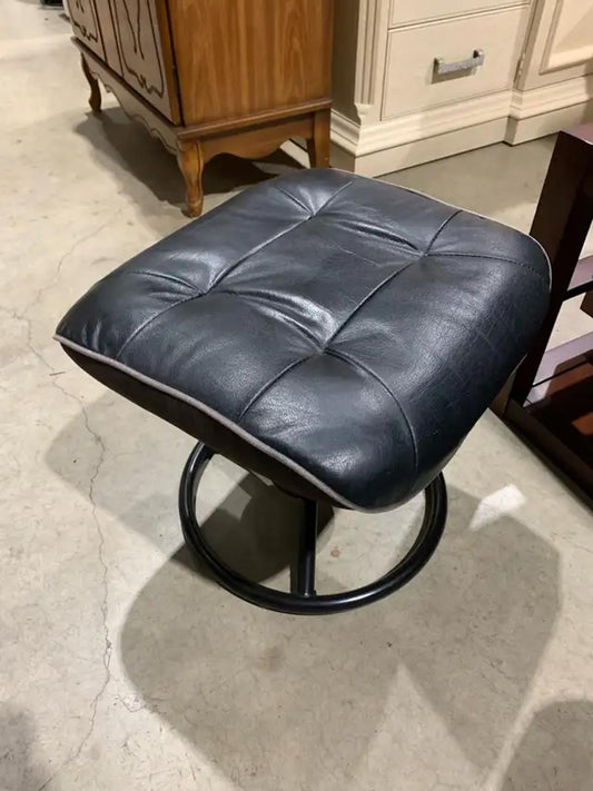 Small Leather Foot Stool