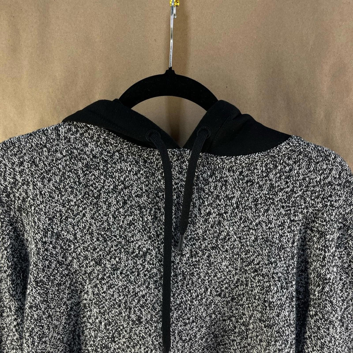 Club Monaco Black and Gray Crewneck Sweater