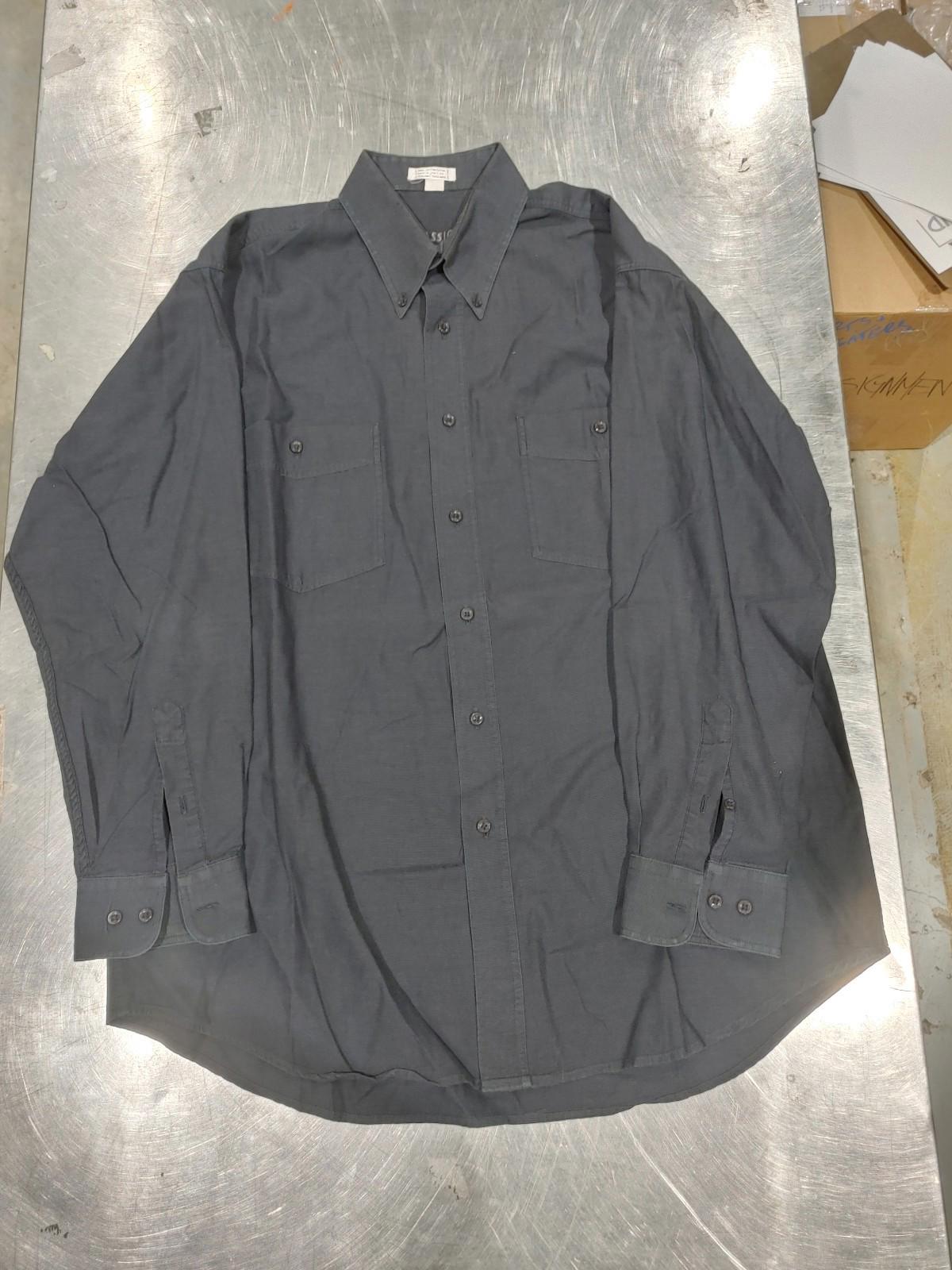 Excellent Condition Classico Relaxed Casual Button Shirt Blue 100% Cotton Size L