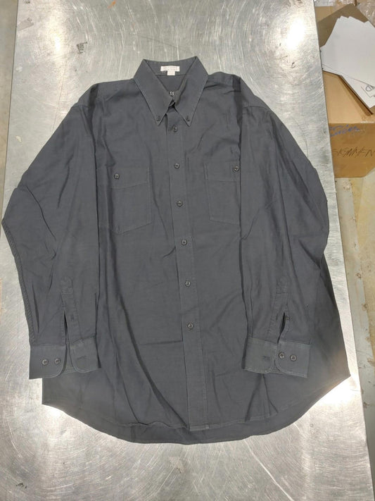 Excellent Condition Classico Relaxed Casual Button Shirt Blue 100% Cotton Size L