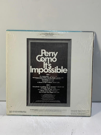 Perry Como It's Impossible (Vinyl, 1970) RCA Victor LSP-4473 VG+ LP Record Album
