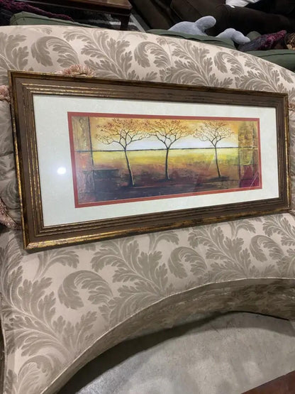 Framed Tuscan Tree Art