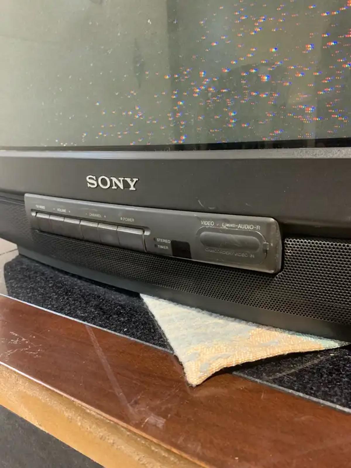 Retro Colour Sony Television