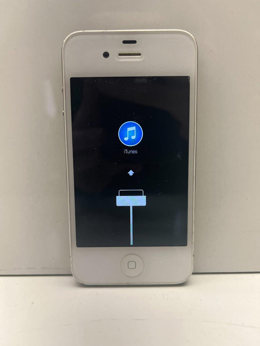 iPhone 4 White Recovery Mode FOR PARTS