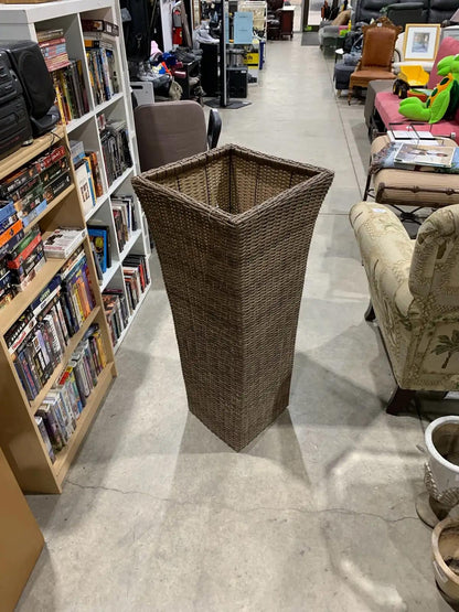 Large Wicker Style Plant Holder
