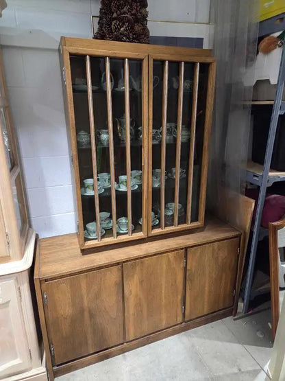 Vintage Display China Cabinet
