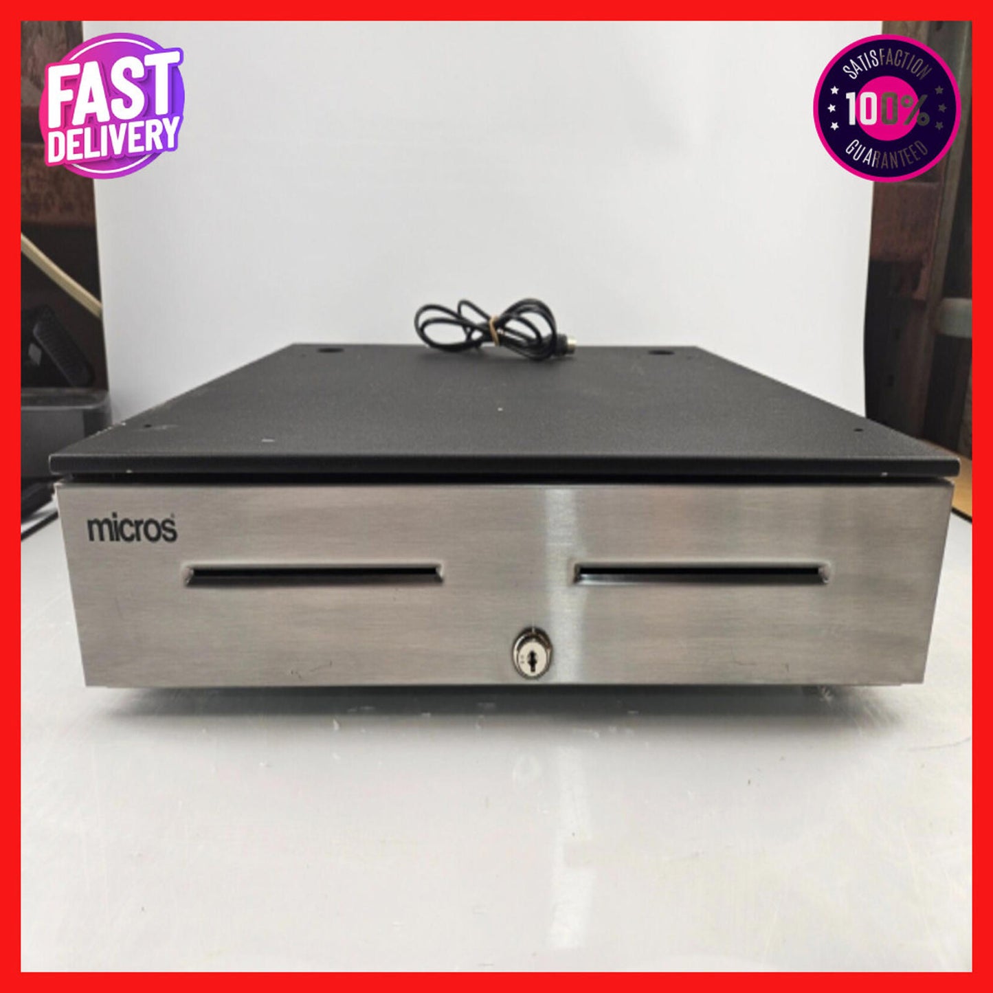Micros Cash Register Drawer *Not tested* *No Key*