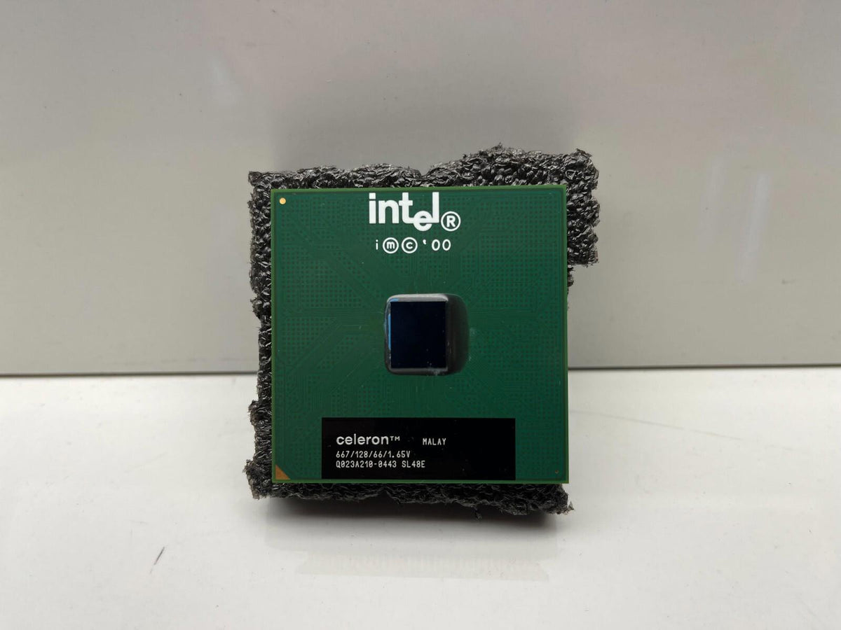 Intel Celeron 667 MHz Socket 370 SL48E 667/128/66/1.65V UNTESTED