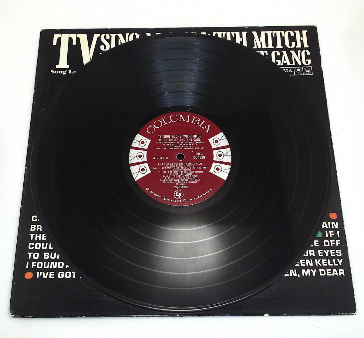 TV Sing Along With Mitch Mitch Miller And The Gang Album Vinyle Disque LP - État correct