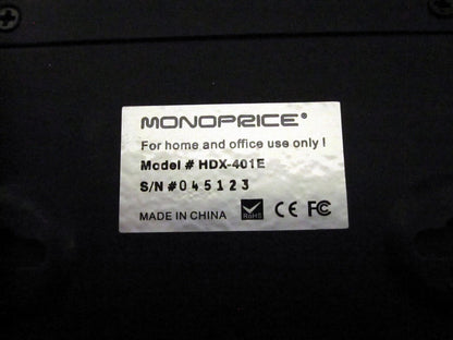 Monoprice HDX-401E HDMI Switcher Just Unit