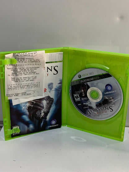 Lot of 2 Xbox 360 Games, Assassin's Creed & Battlefield Bad Company