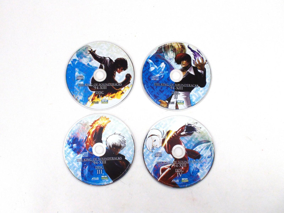 King Of Fighters, King Of Soundtracks 94-XIII CD, Video Game OST - Atlus Games