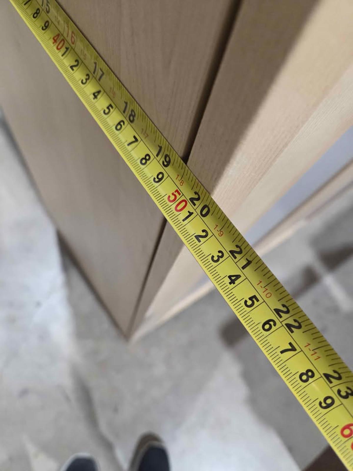 Ikea Light wood wardrobe with Doubld Doors
