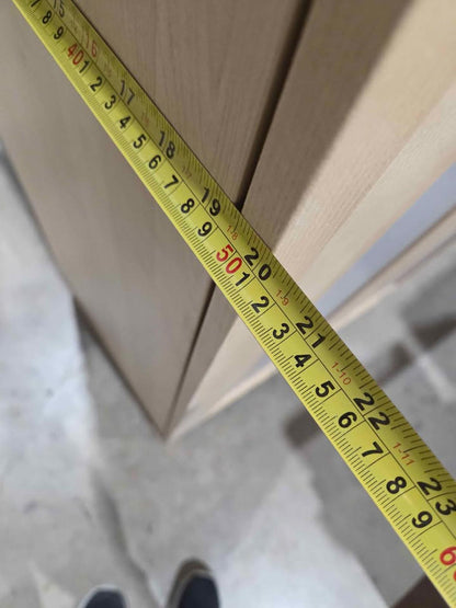 Ikea Light wood wardrobe with Doubld Doors