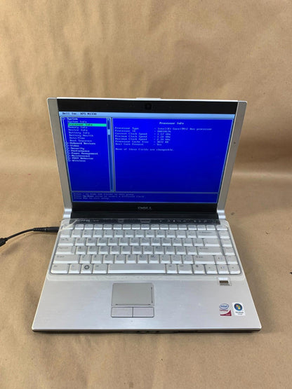 Dell XPS M1330 Core 2 Duo 2GHz, 4GB RAM Boots To BIOS Good Screen