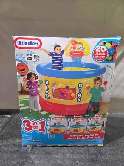 New! Little Tikes Slam Dunk