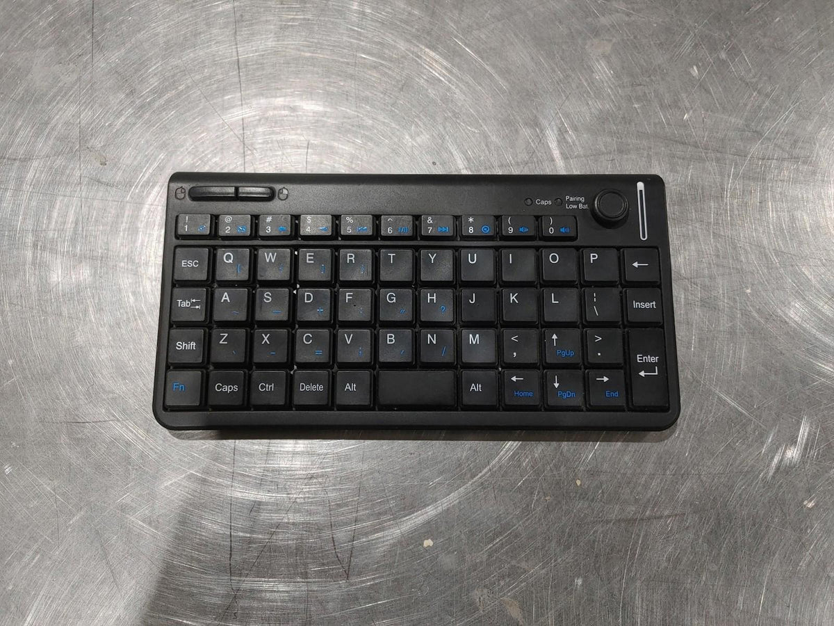 Mini combo clavier Bluetooth, joystick et souris noir - État correct