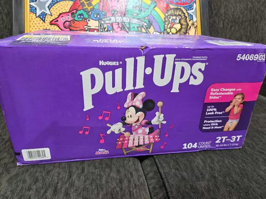 New! Huggies Pull-Ups 2T-3T (104)