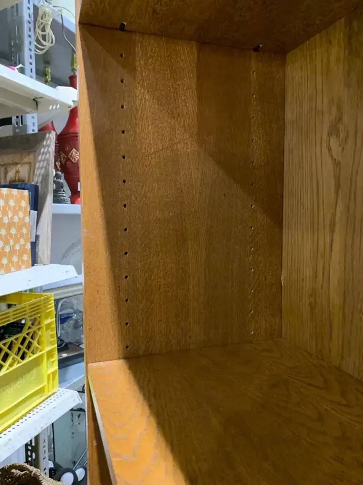 6ft Oak effect Bookcase -2 available