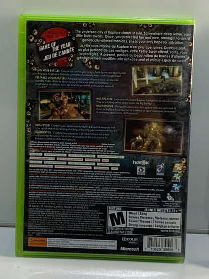 Lot of 2 Xbox 360 Games, Narnia & BIOSHOCK 2 RAPTURE