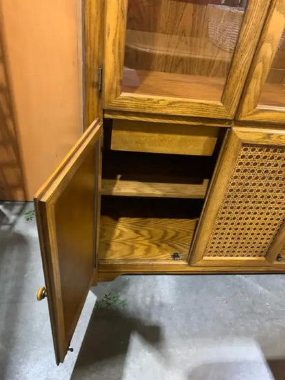 House of Braemore Oak China Cabinet