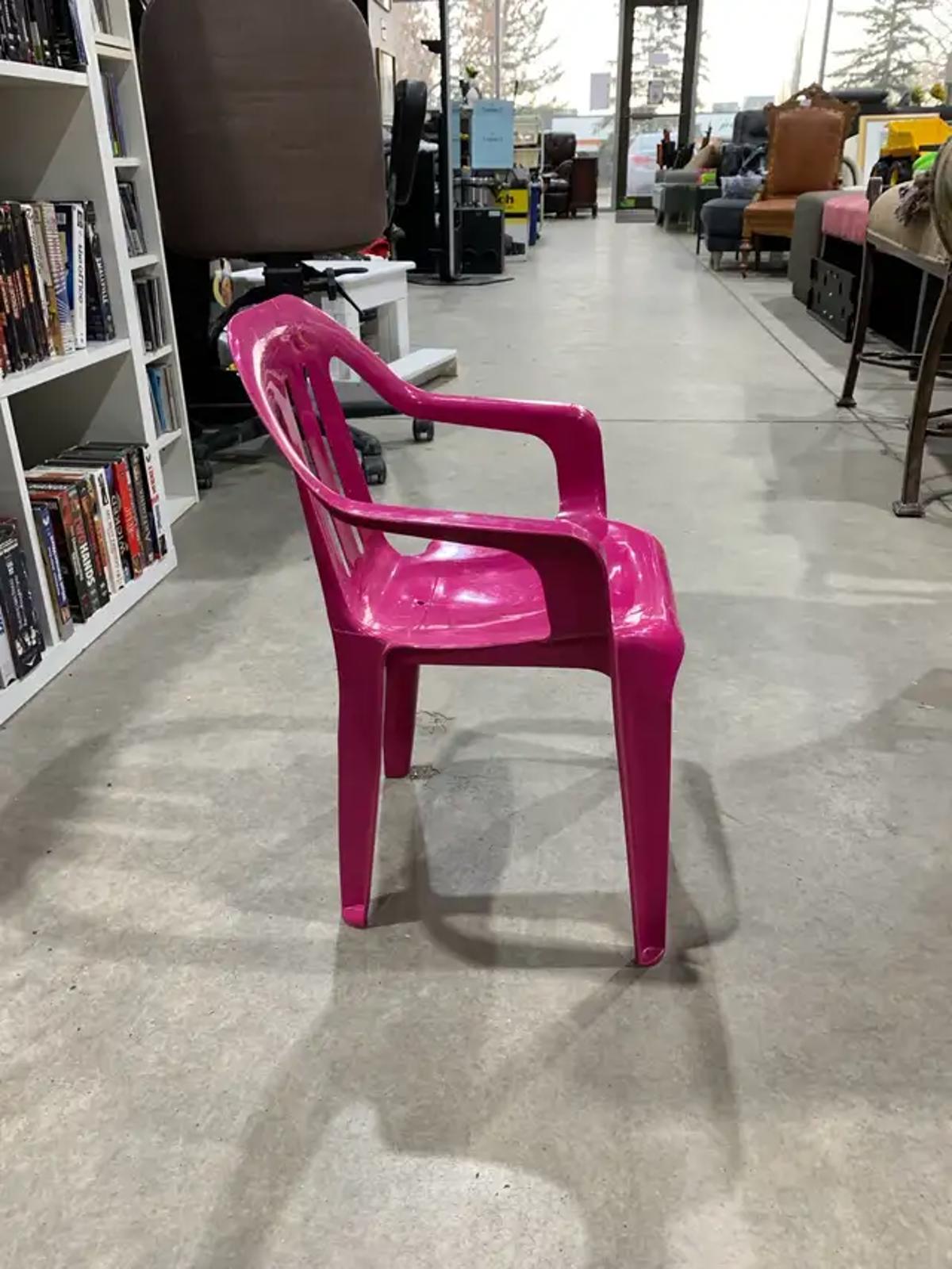Pink Children’s Plastic Chair