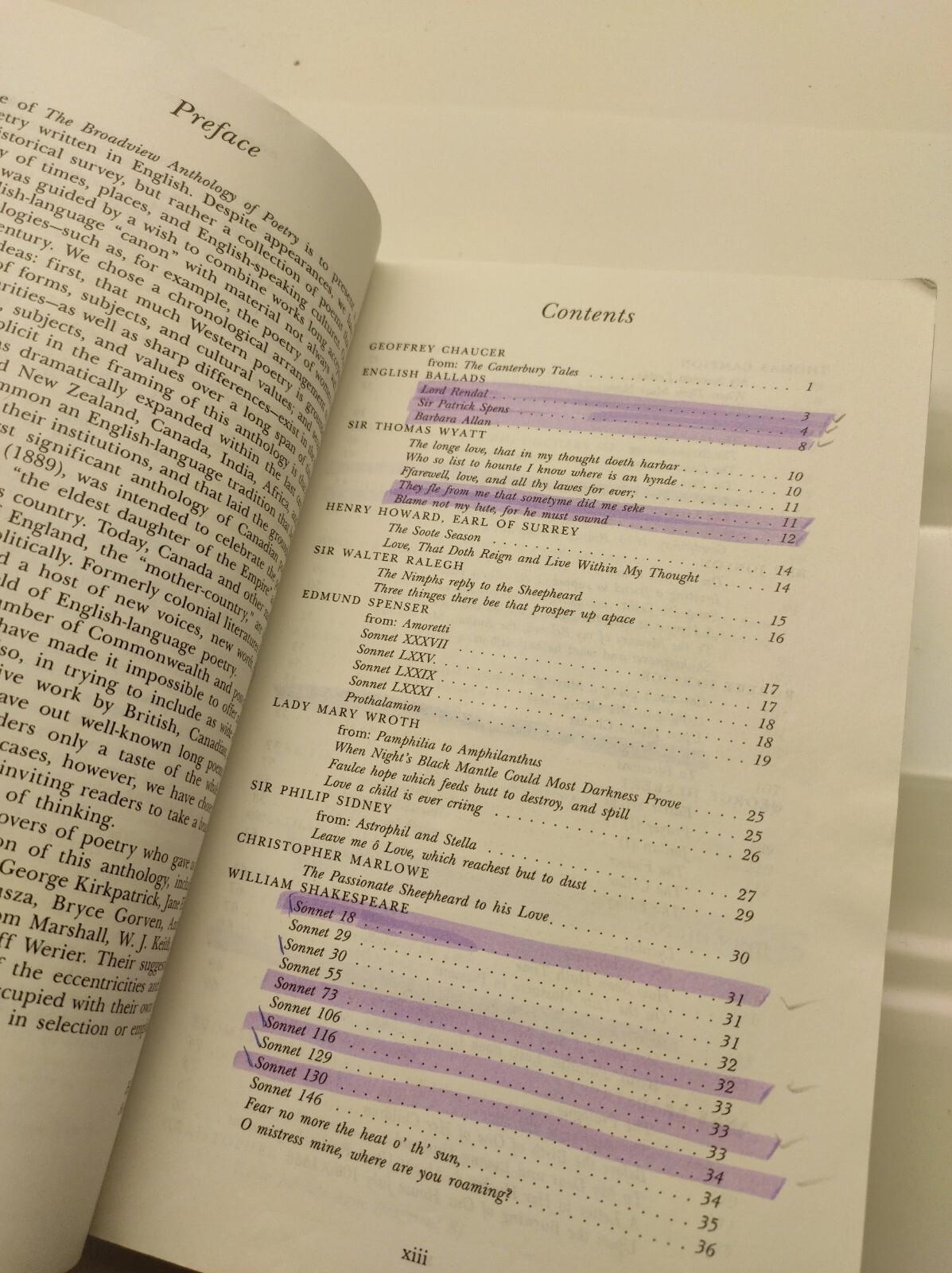 THE BROADVIEW ANTHOLOGY OF POETRY By Amanda Goldrick-jones & Herbert Rosengarten