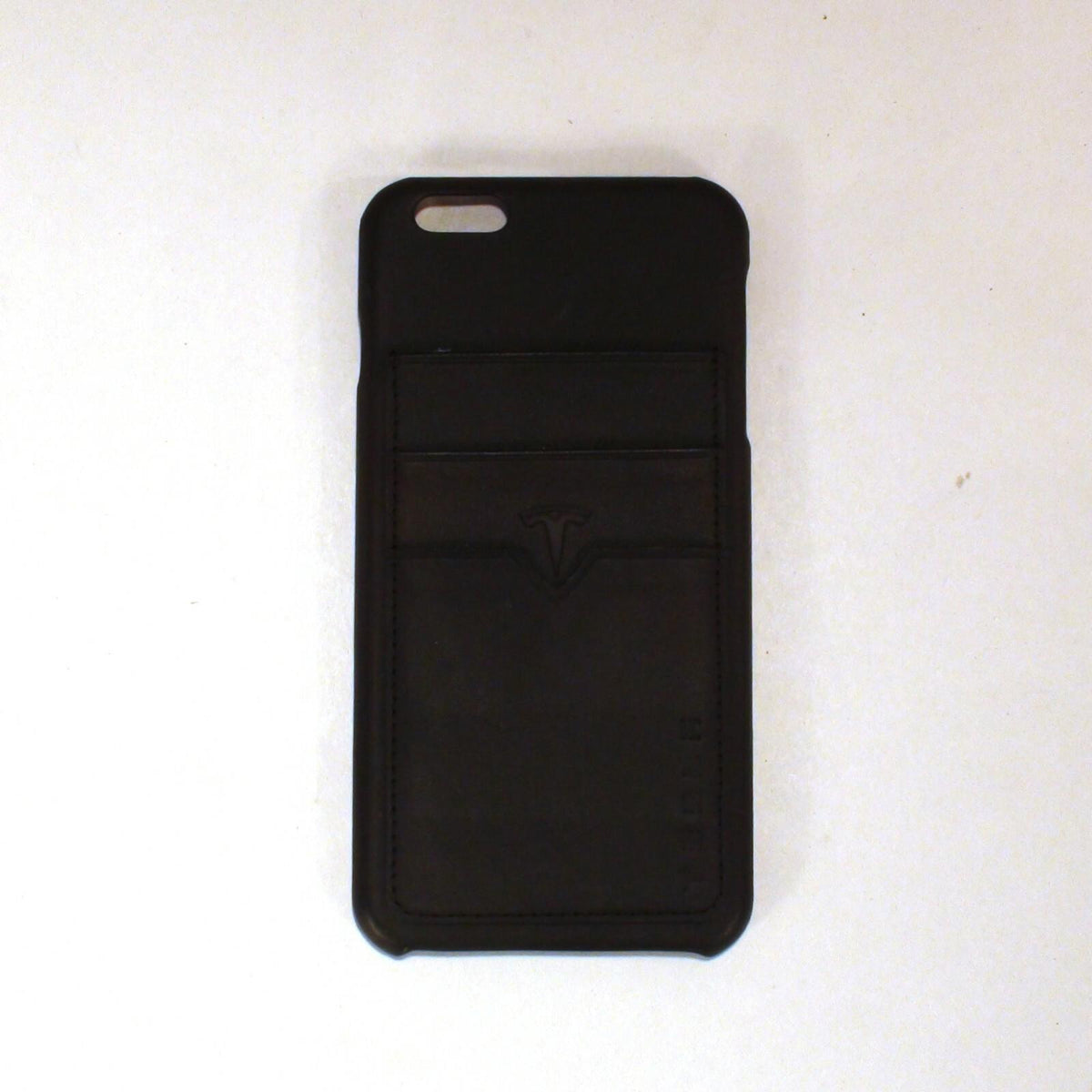 Tesla iPhone 6 Plus Leather Phone Case With Pockets