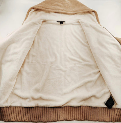 Tommy Hilfiger Beige Fleece Lined Hoodie Women's Size XL