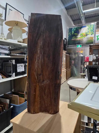 Unique Wooden Handcarved Tiki Statue 26"