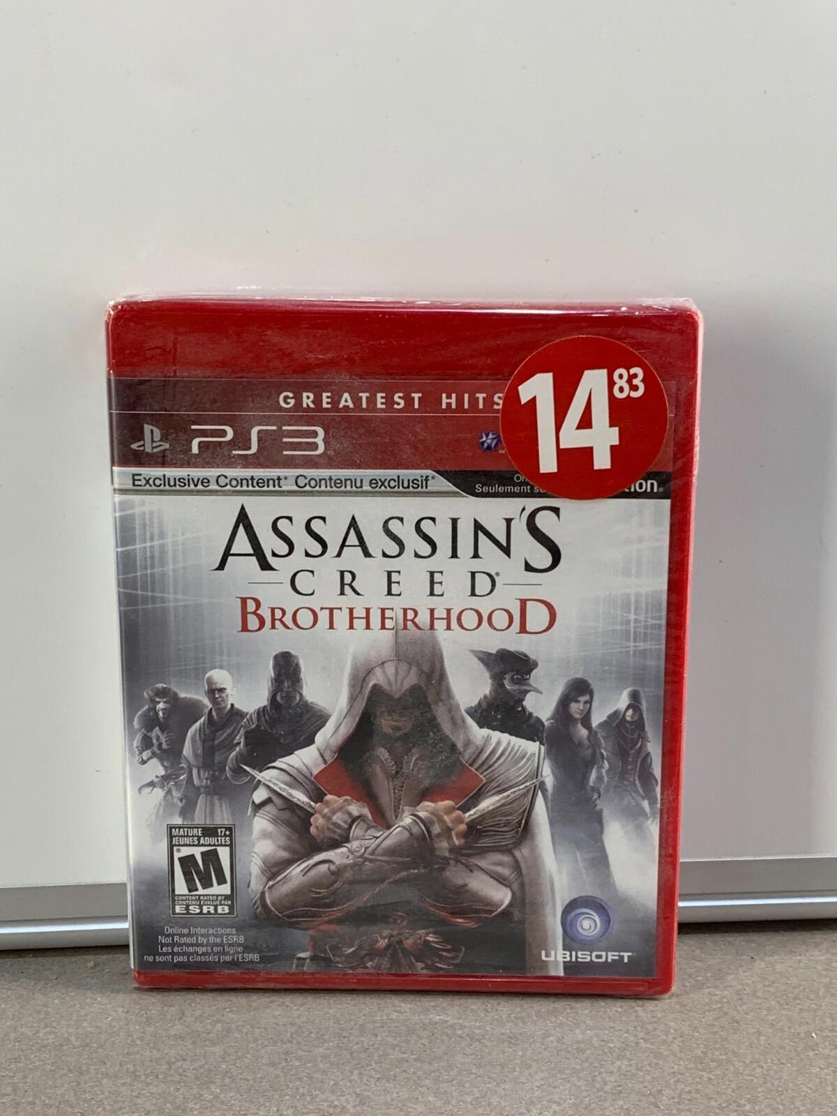 ASSASSIN'S CREED BROTHERHOOD - PS3 - New Sealed