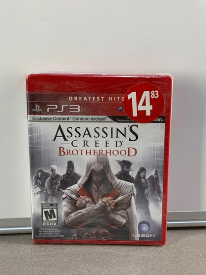 ASSASSIN'S CREED BROTHERHOOD - PS3 - New Sealed