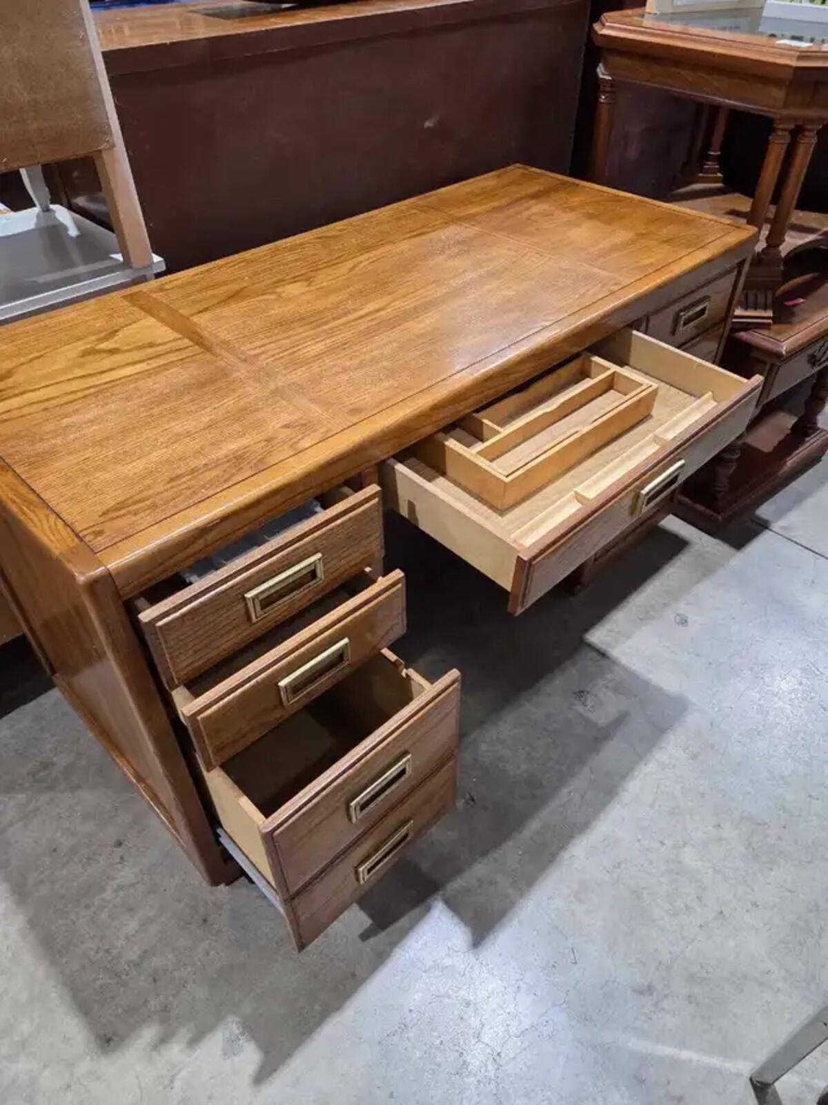 Vintage Classic Wooden Desk