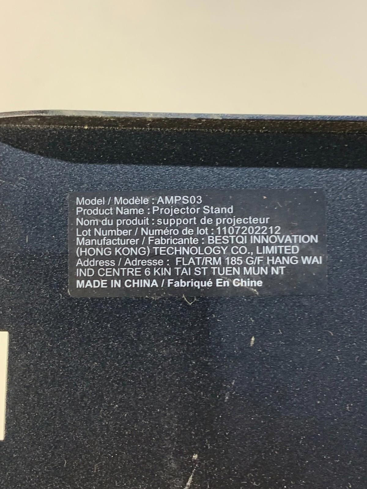 Support de projecteur AMADA inclinable, modèle AMPS03