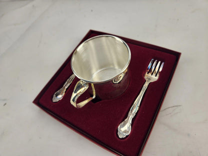 Oneida Silverware Teacup Set