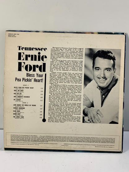 Tennessee Ernie Ford - Bless Your Pea Pickin' Heart! (Vinyl LP) 1966