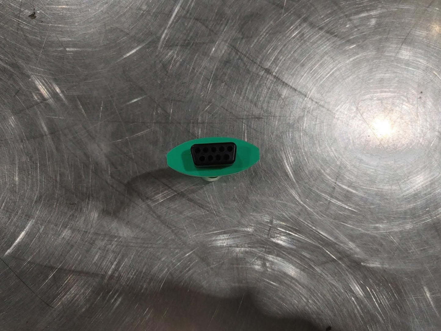 EXCELLENT CONDITION PS/2 Mouse to Serial DB9 Adapter Green Tested Working