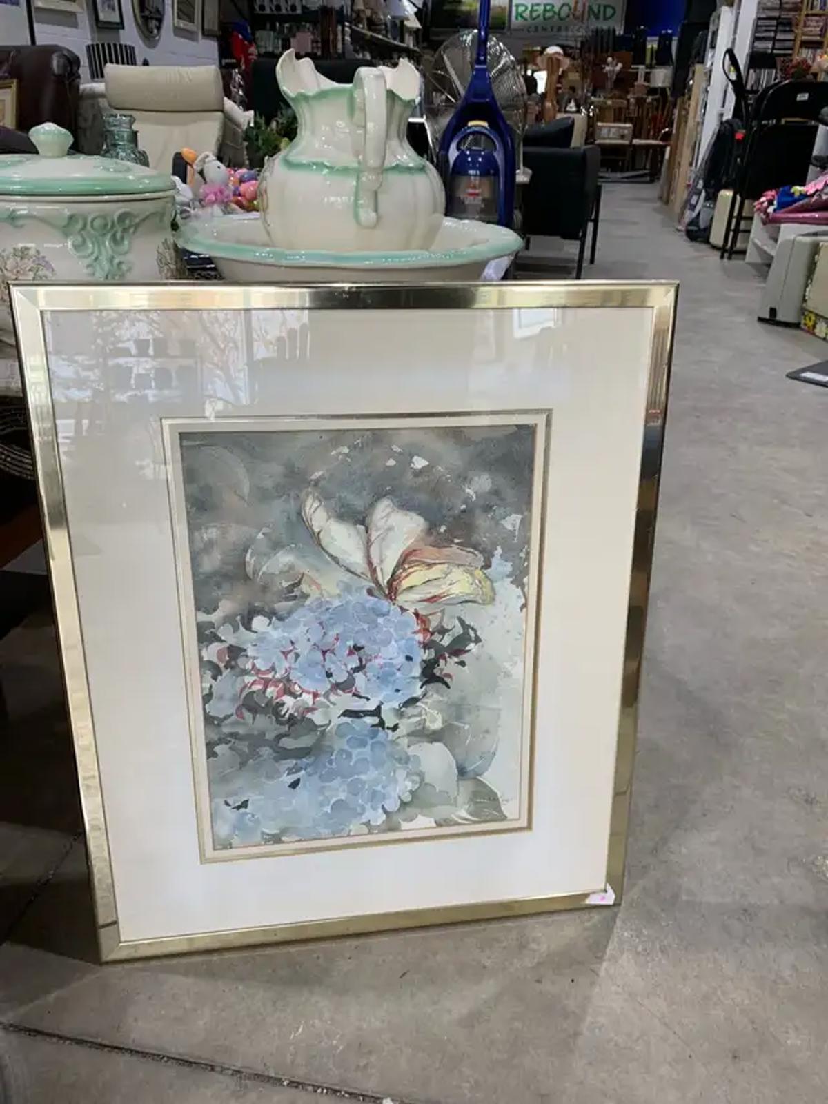 Marina Cutney Watercolor Butterfly Art