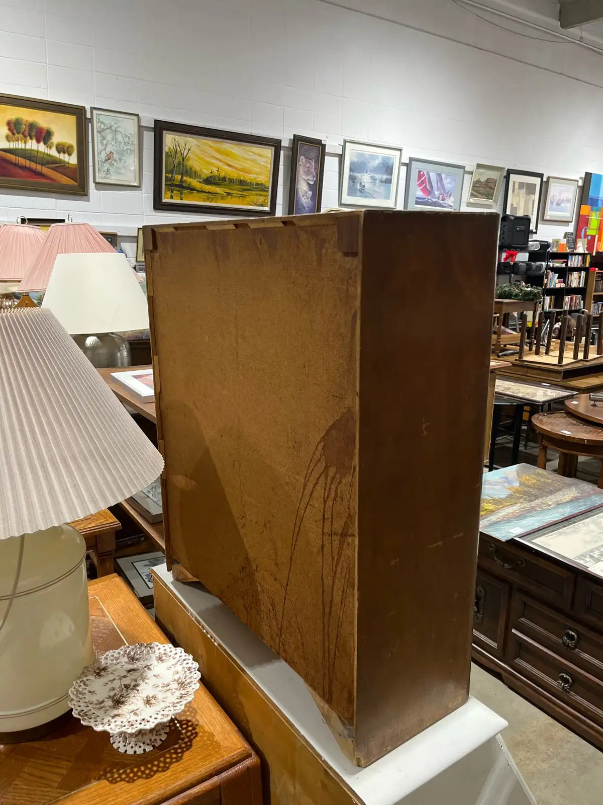 Vintage Wooden Bookcase
