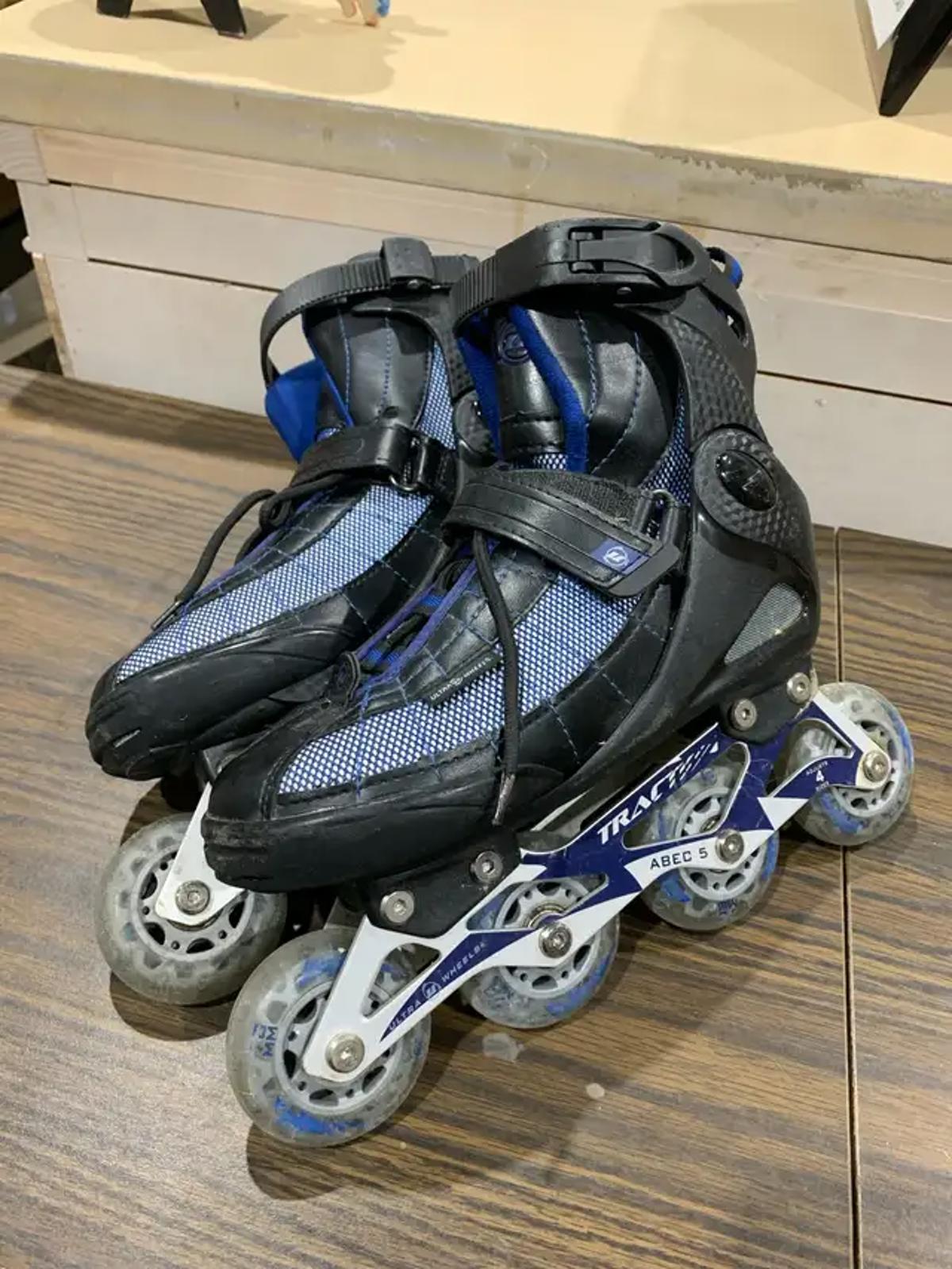Patins Tractech bleus