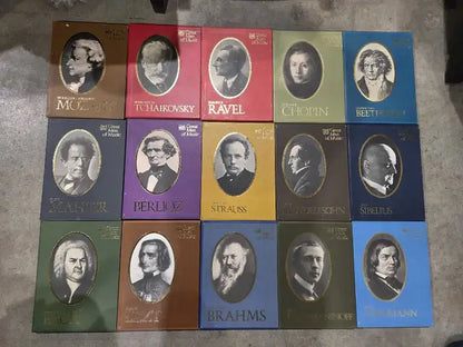 Time Life Great Men of Music - Entire 15 Set Collection