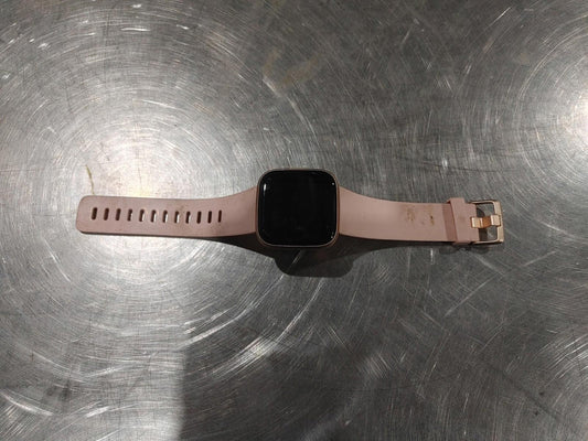 Good Condition FitBit FB507 Versa 2 Rose Gold Smartwatch Untested