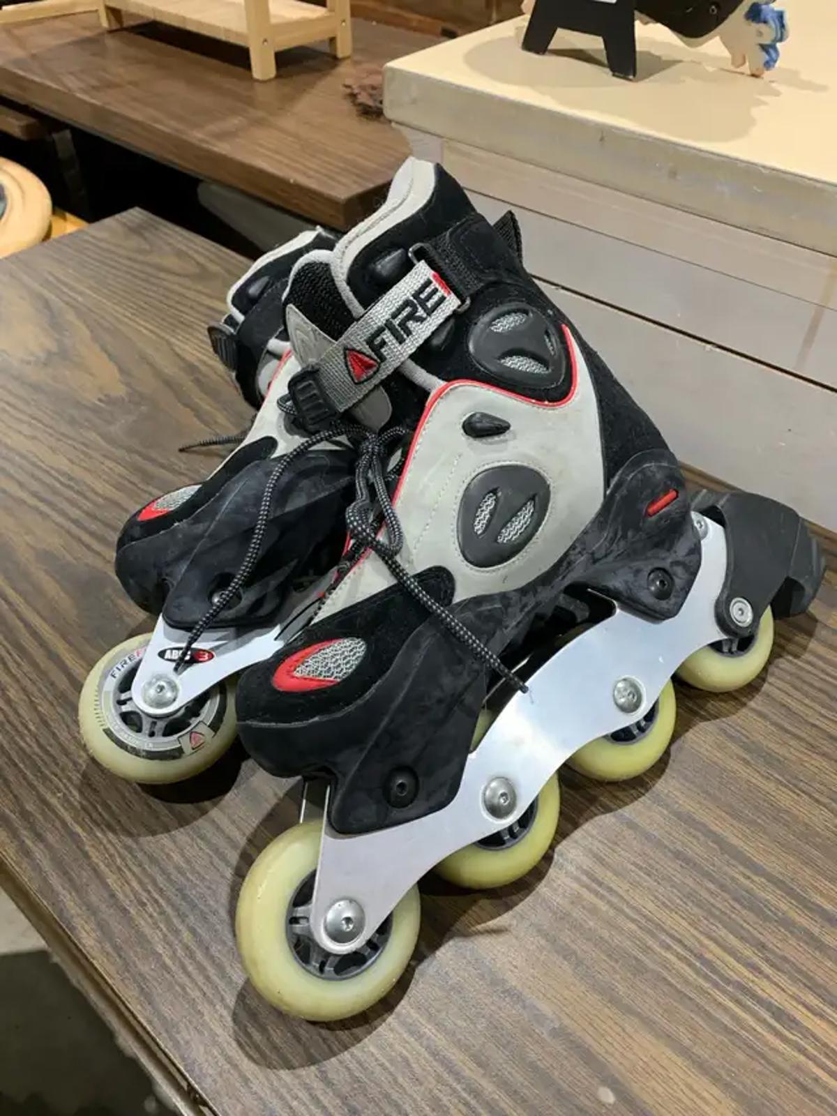 Firefly Roller Blades with red detail