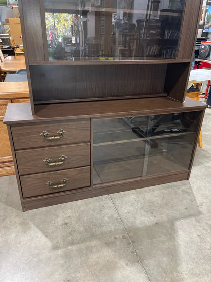 Display Cabinet - TV stand 2 pieces unit