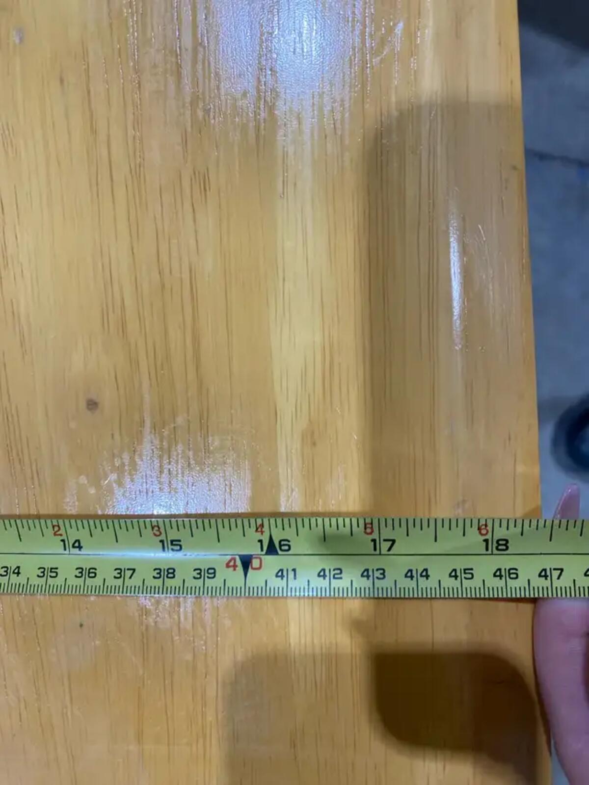 Large Wood Side Table