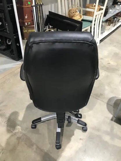 Black Adjustable Executive Office Chair 45 inch