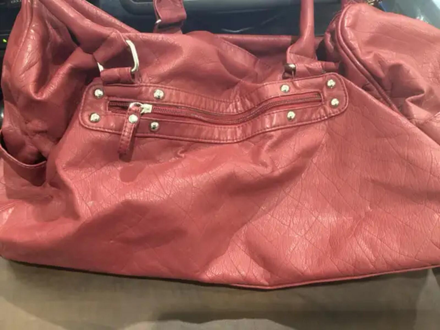 NEW Bueno Red Shoulder Bag