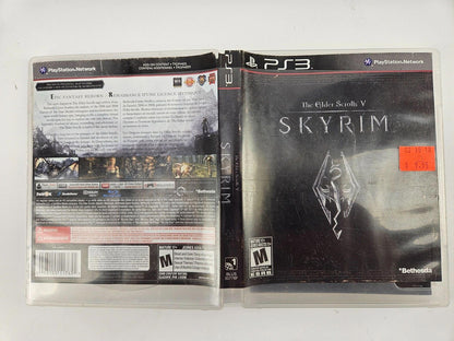 The Elder Scrolls V Skyrim PS3 (PlayStation 3, 2011)
