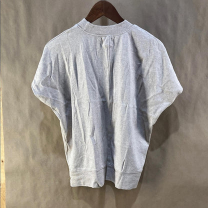 Pact Women’s Gray Short Sleeve Sweatshirt (Size M)